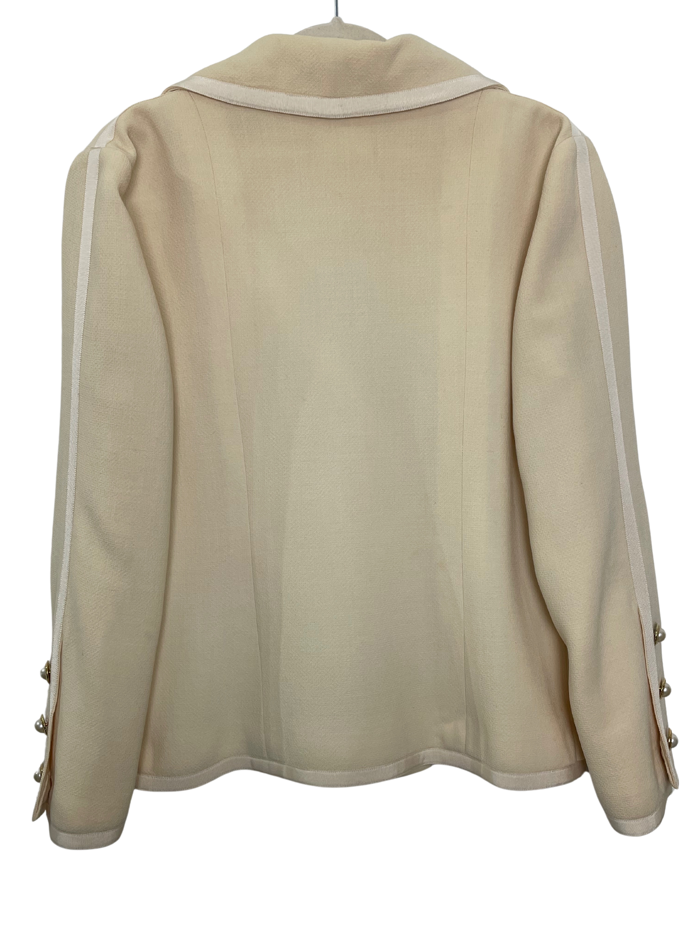 Chanel Vintage Cream Blazer