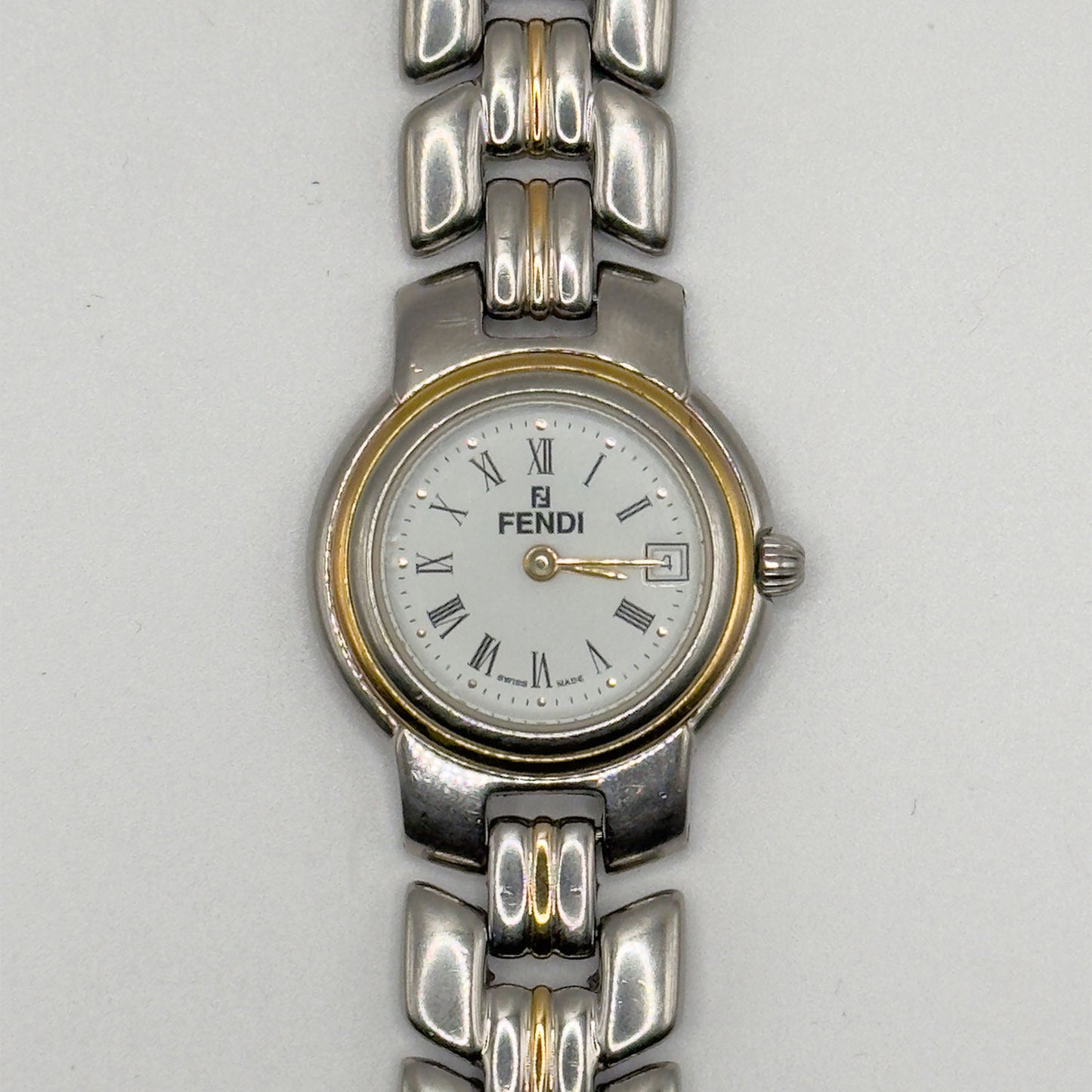 Fendi Two Tone Watch