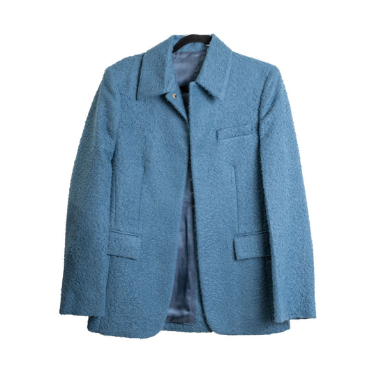 Celine Blue Coat Blazer