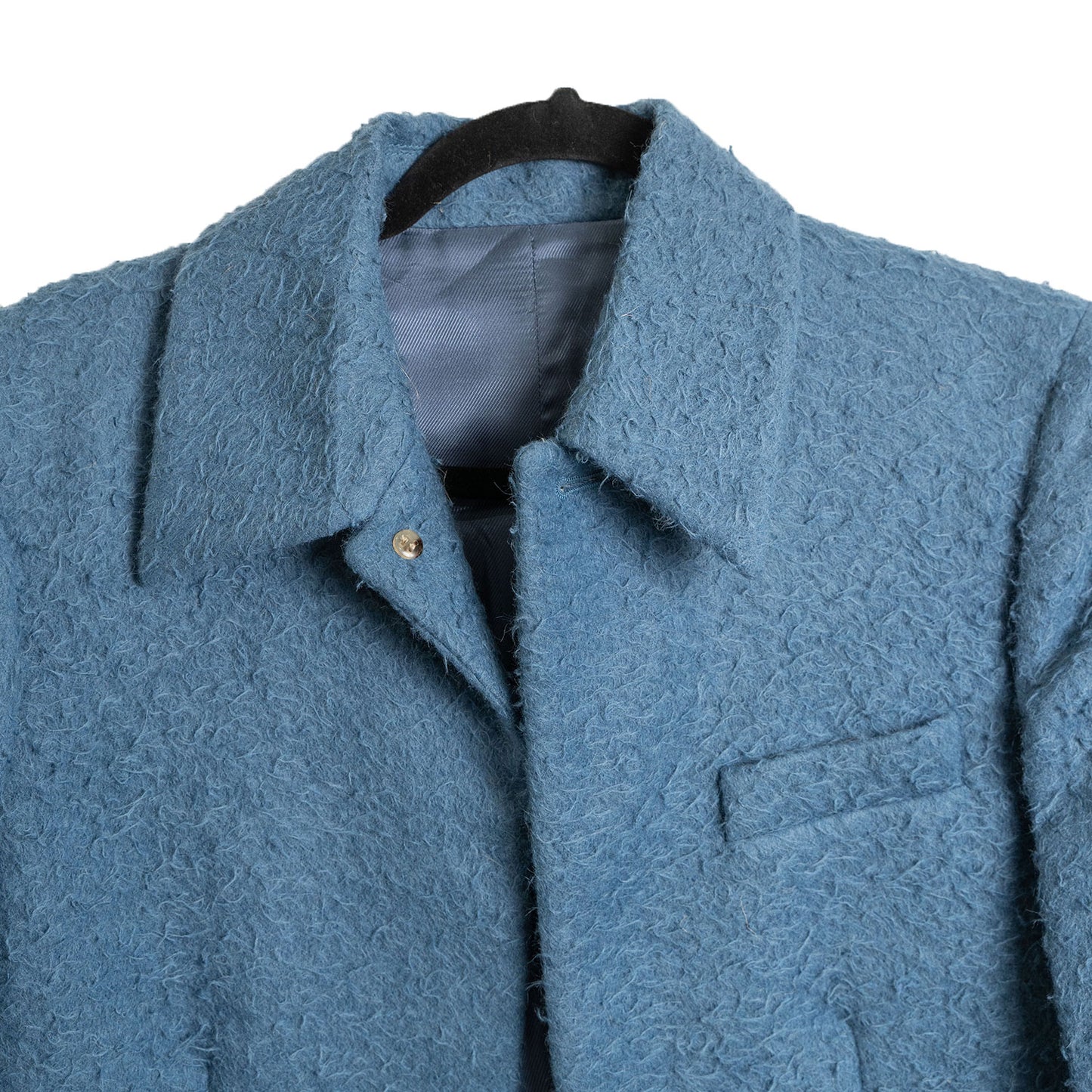 Celine Blue Coat Blazer