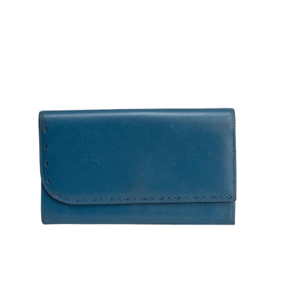 Furla Envelope Blue Wallet