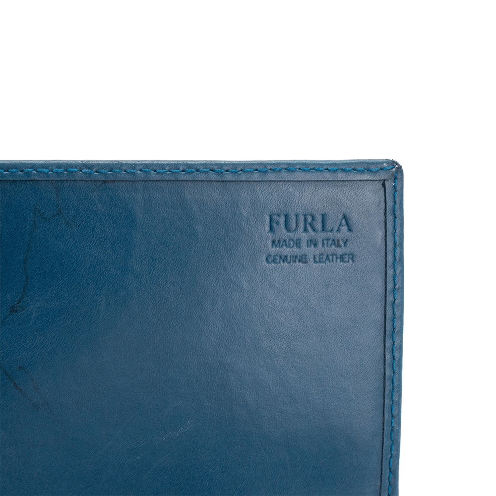 Furla Envelope Blue Wallet