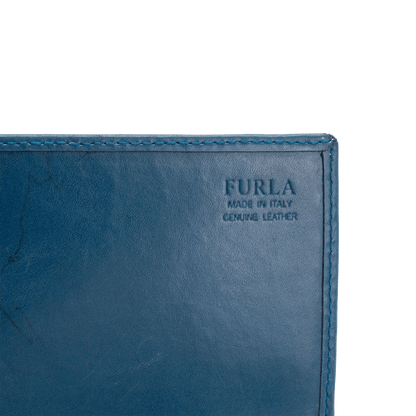 Furla Envelope Blue Wallet