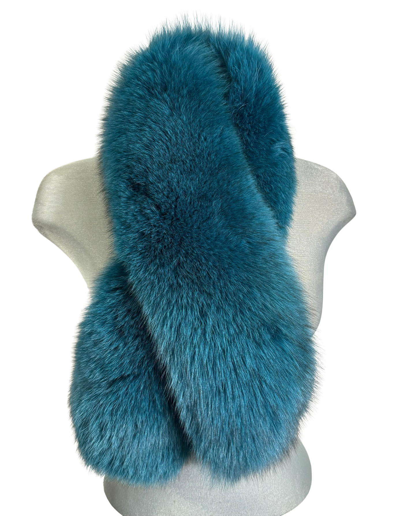 Karl Lagerfeld Fox Fur Scarf