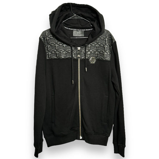 Philipp Plein Black Skull Hoodie