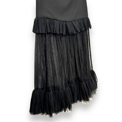 Black Maca Kaka Tulle Skirt