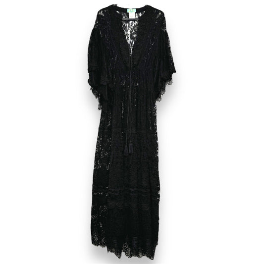 Antica Sartoria Black Lace Dress