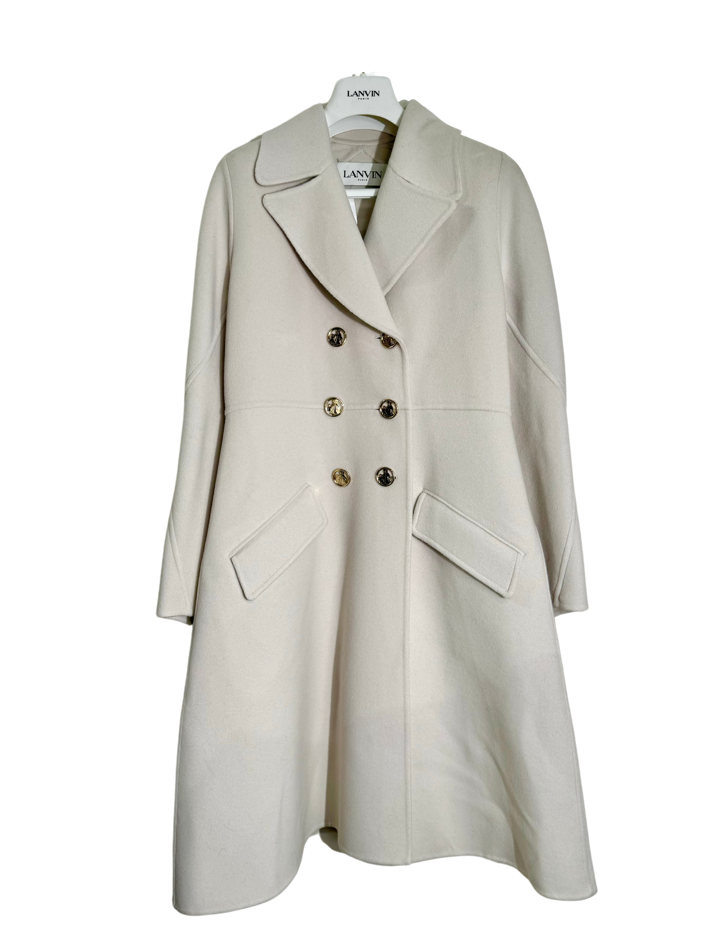 Lanvin Cream Coat