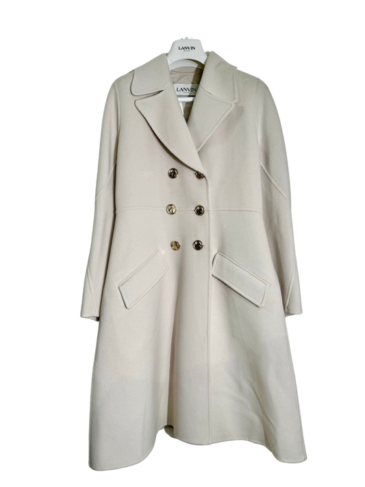 Lanvin Cream Coat