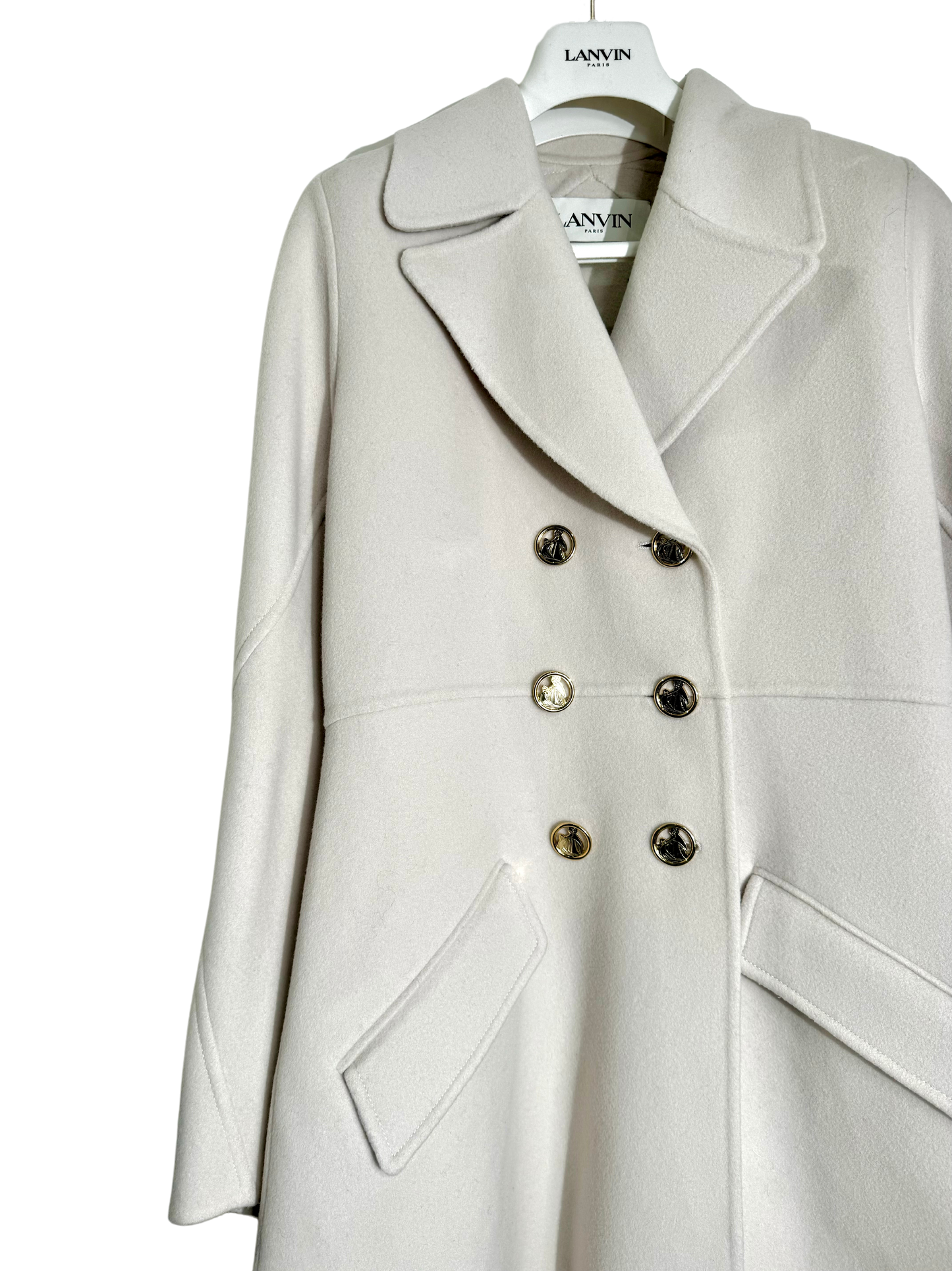 Lanvin Cream Coat