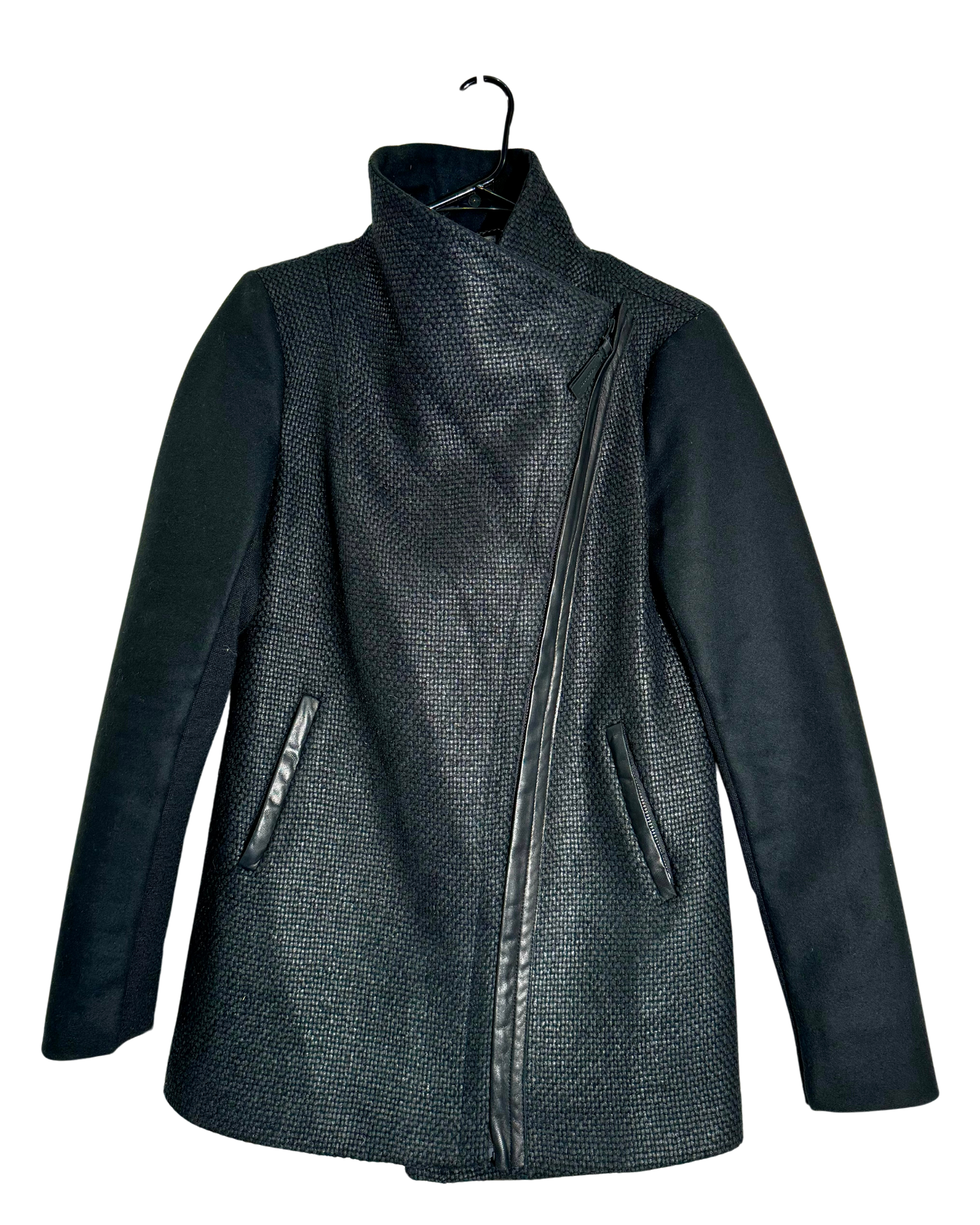 Mackage Black Wool Coat