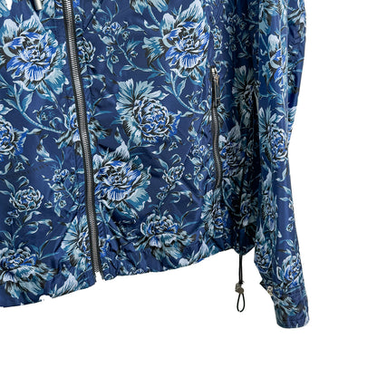 Burberry Blue Floral Rain Jacket - 52