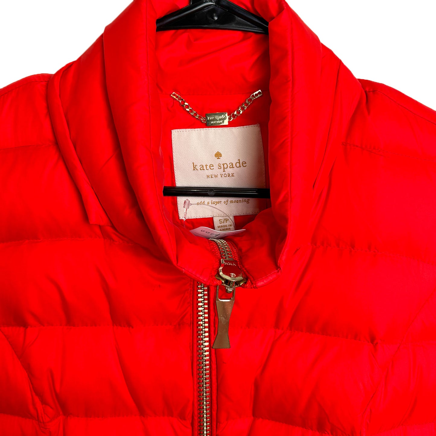 Kate Spade Red Puffer Jacket - Size Small