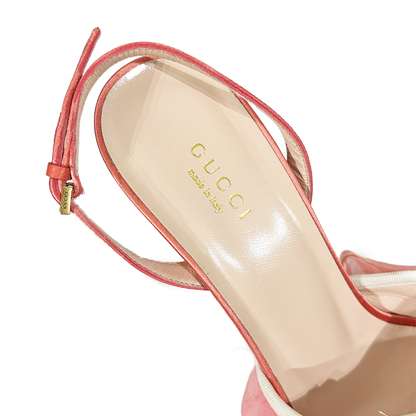 Gucci Pink Ballerina Floof Heels