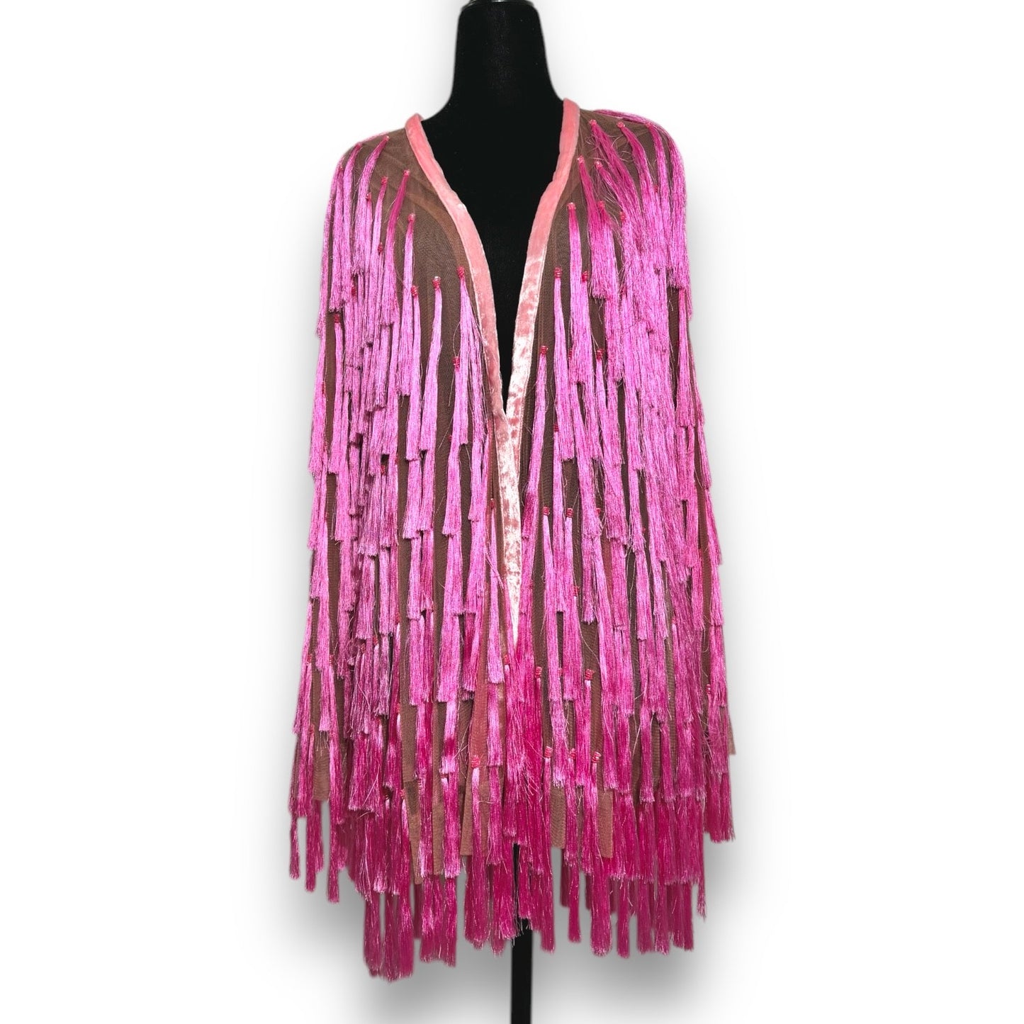 Forte Forte Pink Fringe Jacket