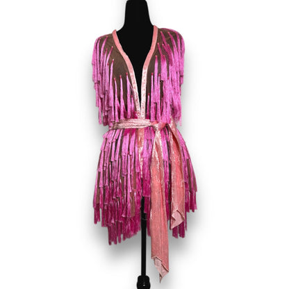 Forte Forte Pink Fringe Jacket