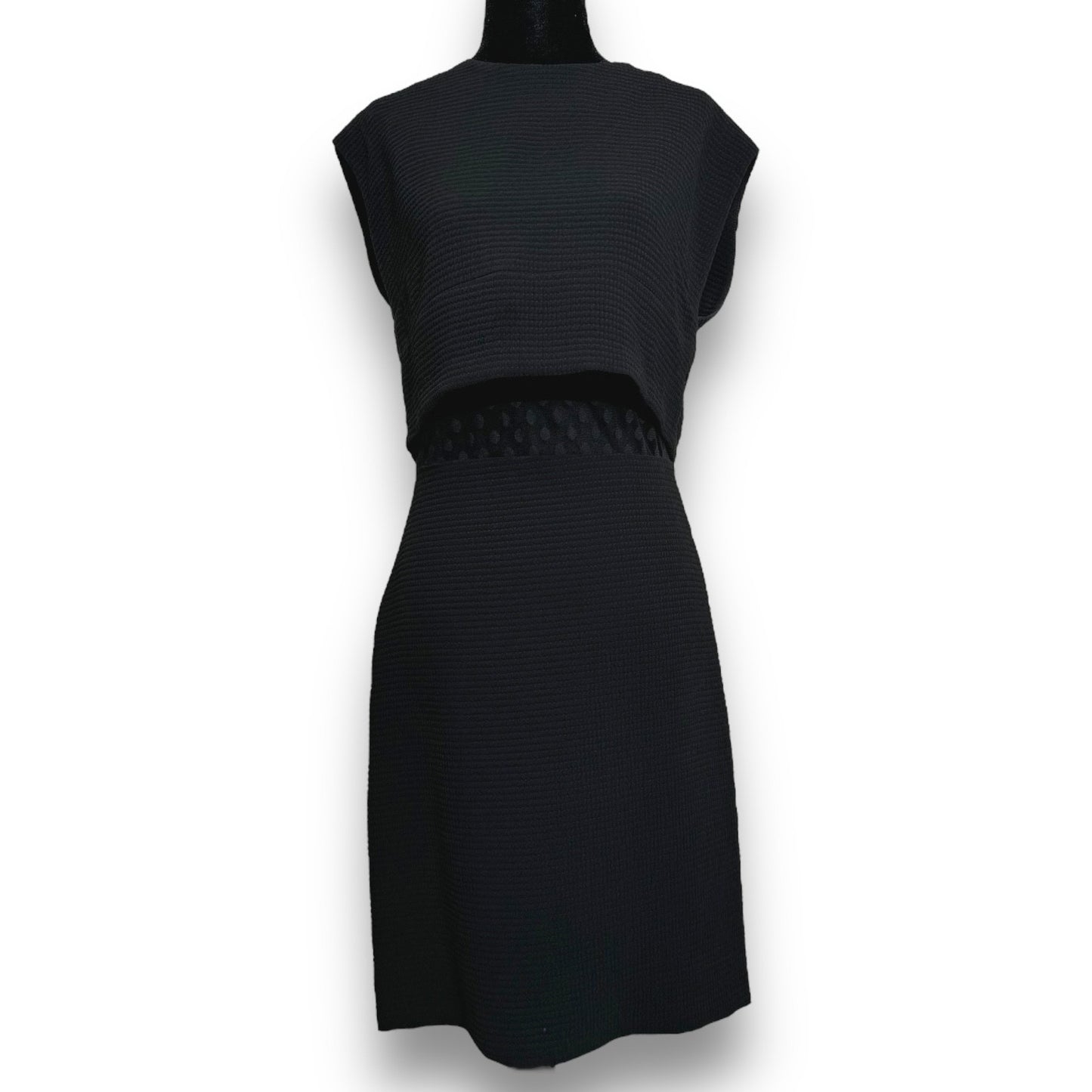 Sandro Two-Piece Black Dress