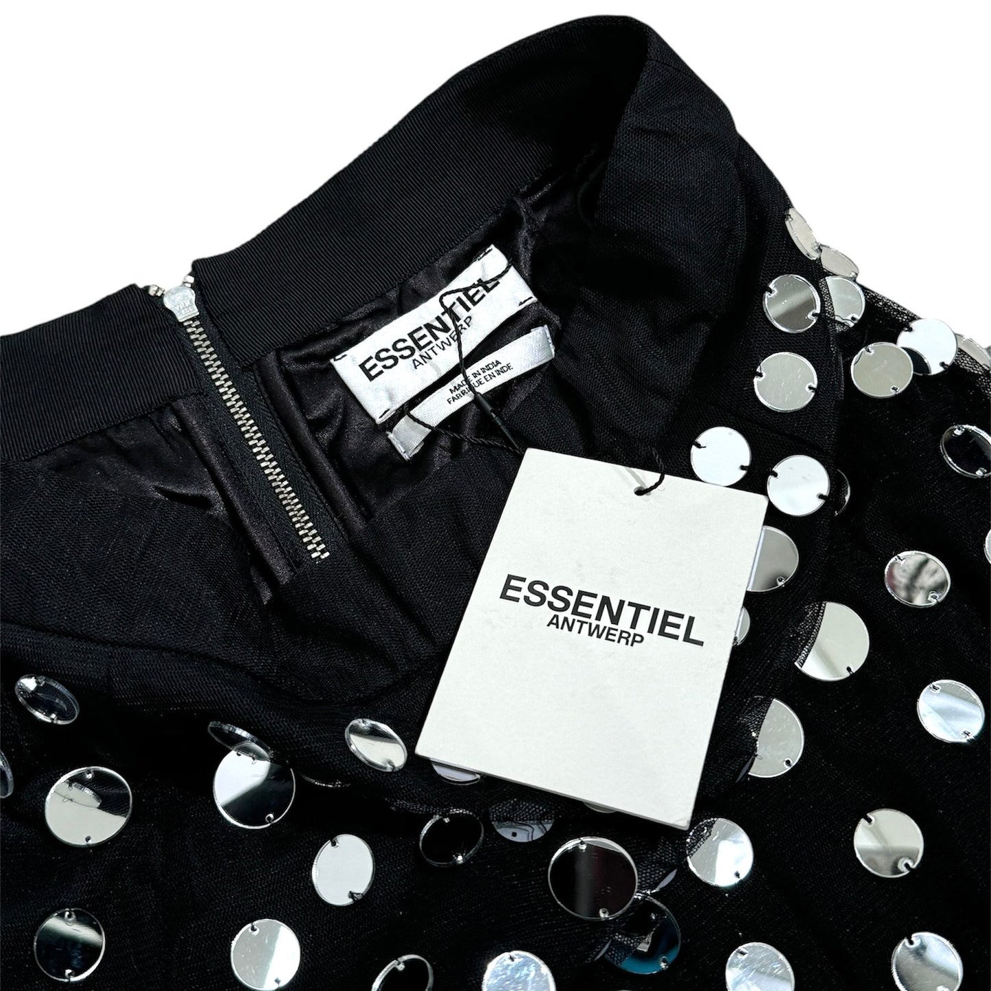 Essentiel Antwerp Black Mirror Skirt