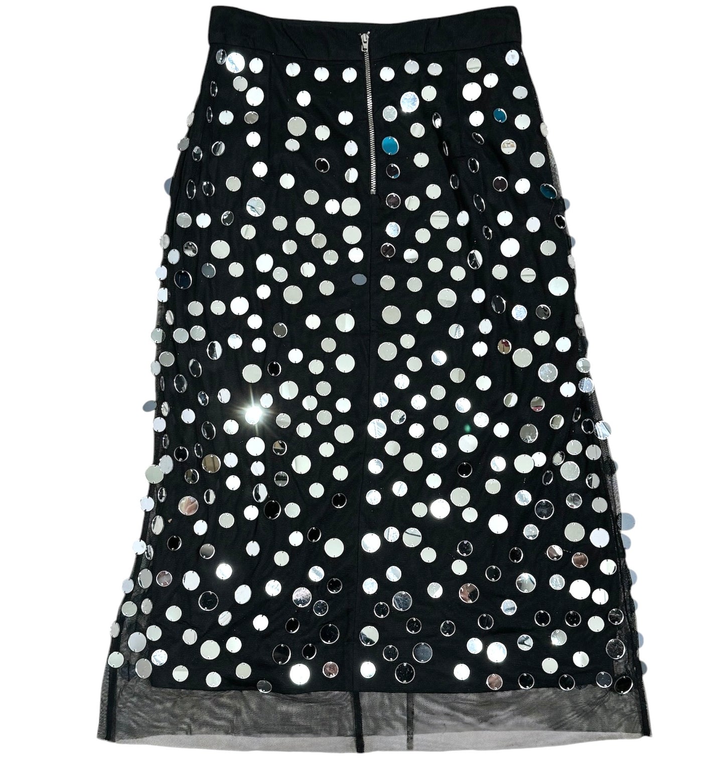 Essentiel Antwerp Black Mirror Skirt