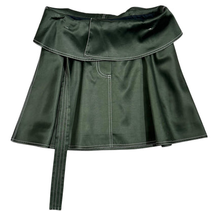 JWANDERSON Foldover Waist Mini Skirt