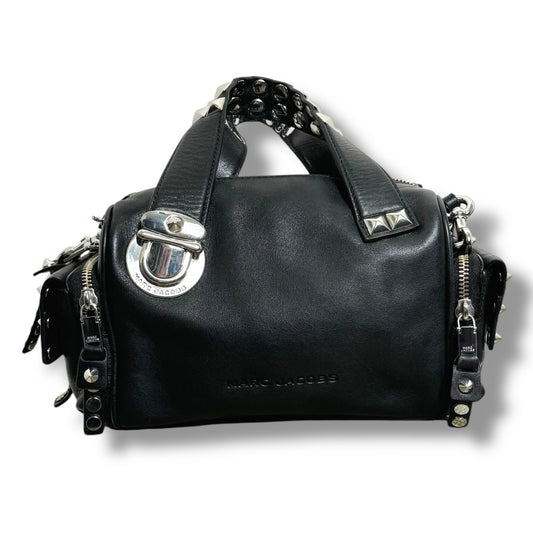 Marc Jacobs Black Studded Satchel