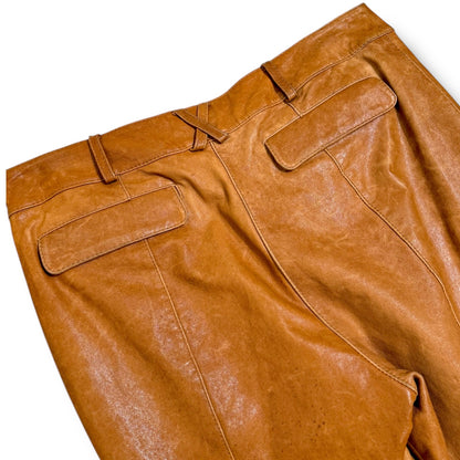 Rachel Zoe Brown Leather Pants