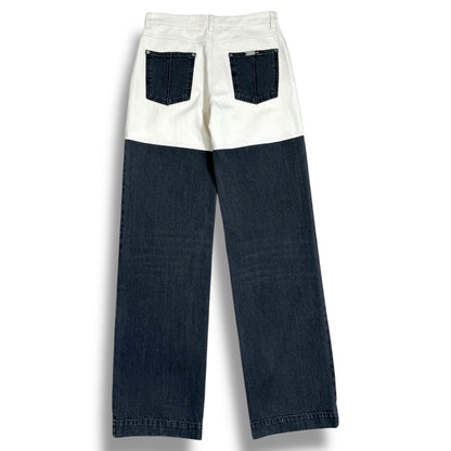 Peter Do Colour Block Jeans