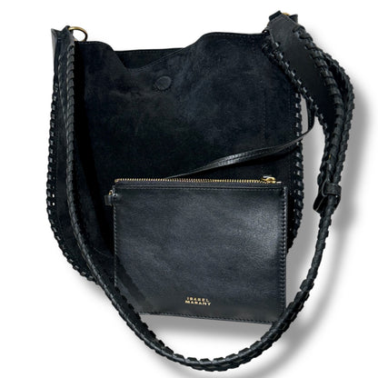 Isabel Marant Black Leather Purse