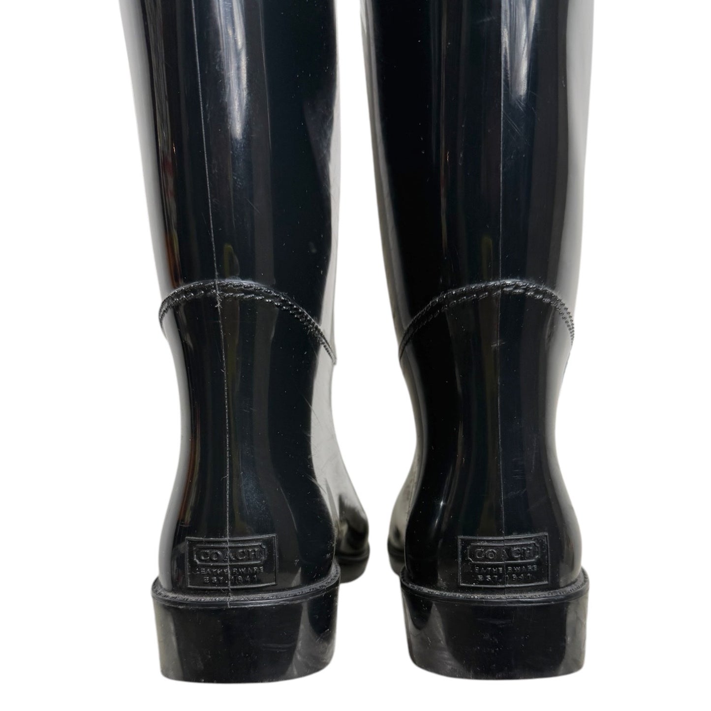 COACH Talia Rubber Rain Boots