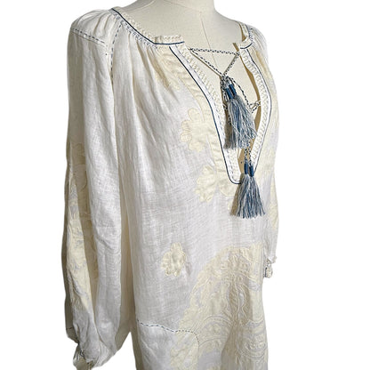 Vita Kin Ivory Linen Dress