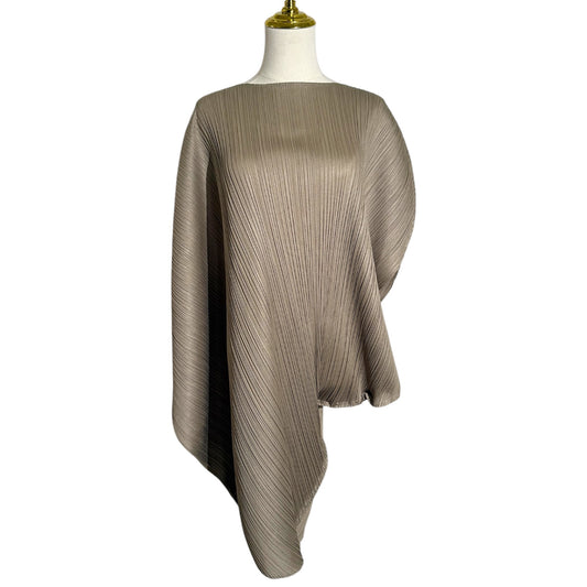 Issey Miyake Pleats Please Cape Dress