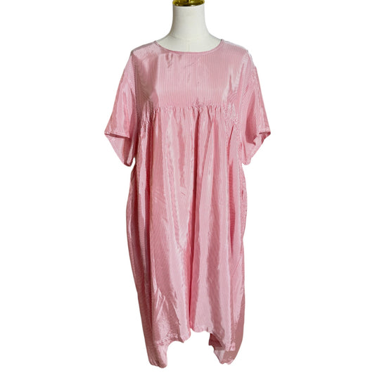 Gallego Desportes Striped Babydoll Dress