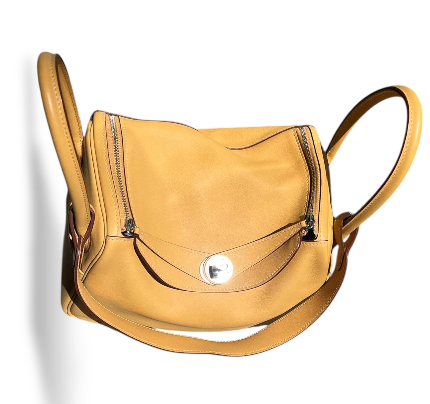 Hermes Yellow Lindy Bag