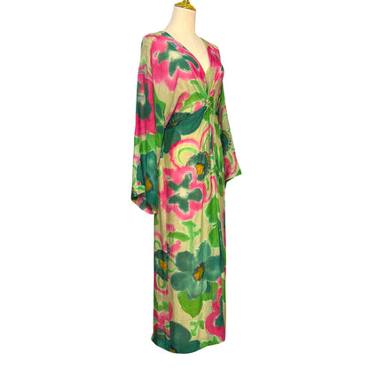 Smythe Ochre Landscape dress