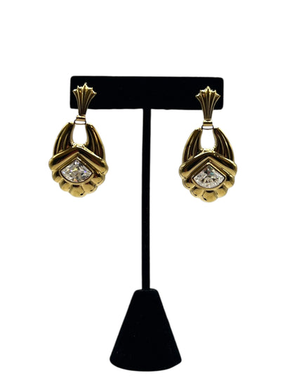 18K Gold earring