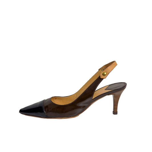 Louis Vuitton Brown Heels Size 37.5