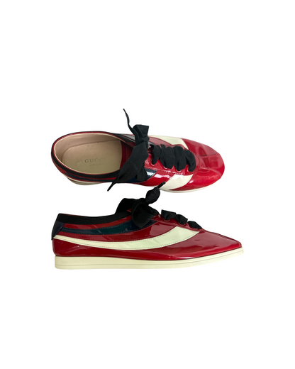 Red Gucci Falacer Sneakers