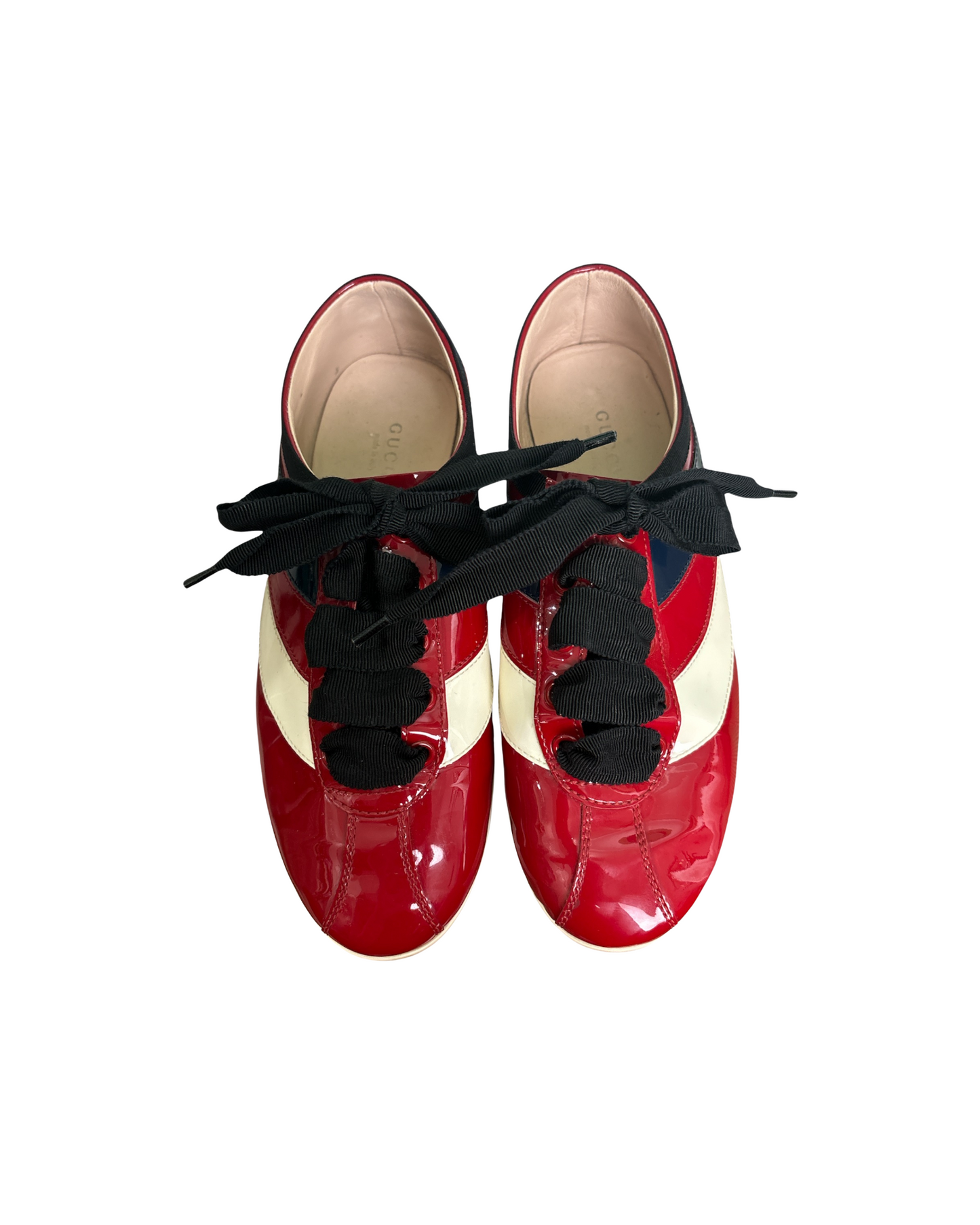 Red Gucci Falacer Sneakers