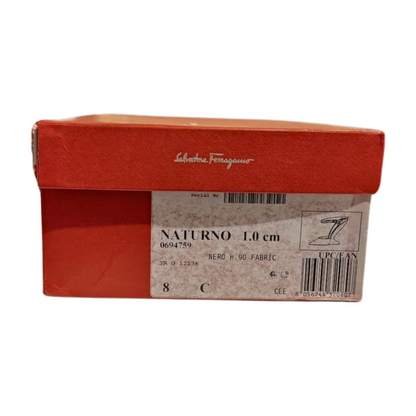 Salvatore Ferragamo Women's Naturno Satin F-Wedge Pumps
