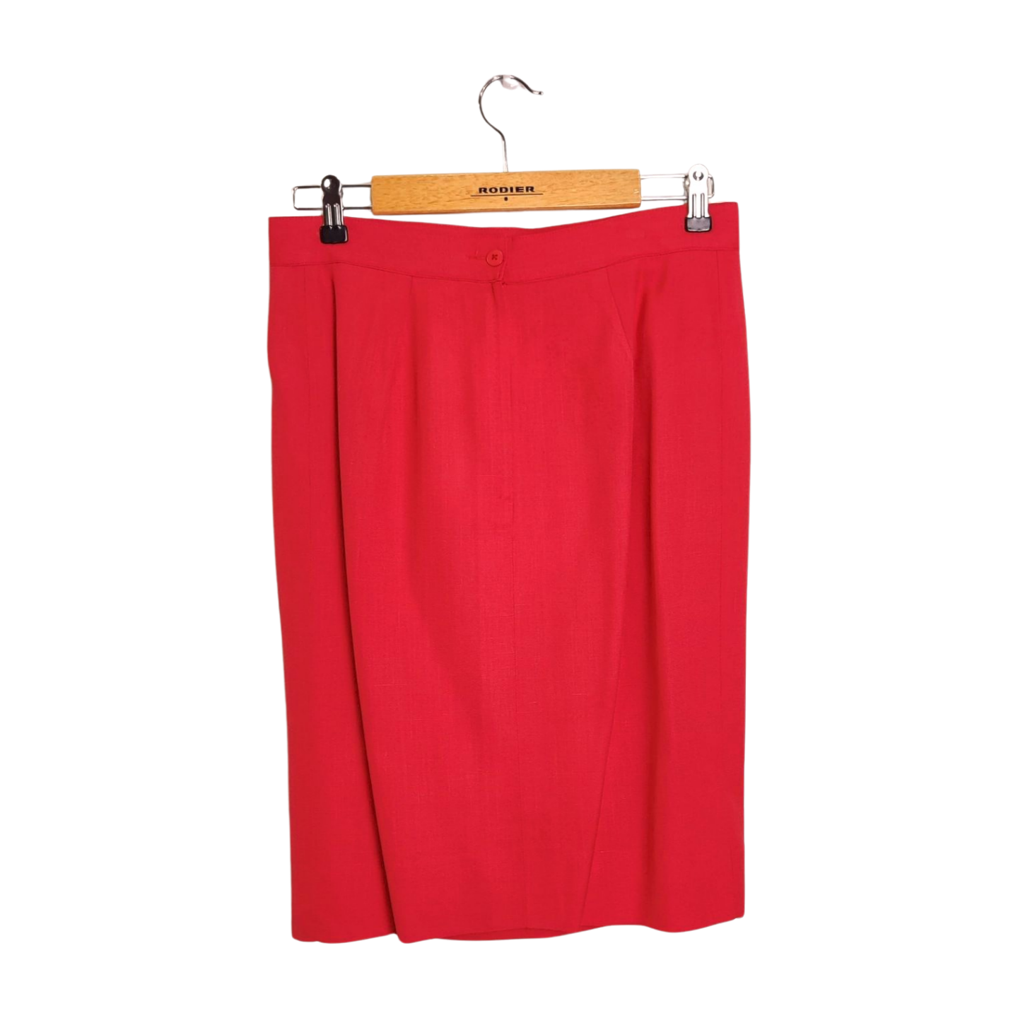 Vintage Electre' Paris Coral Lace Skirt Set