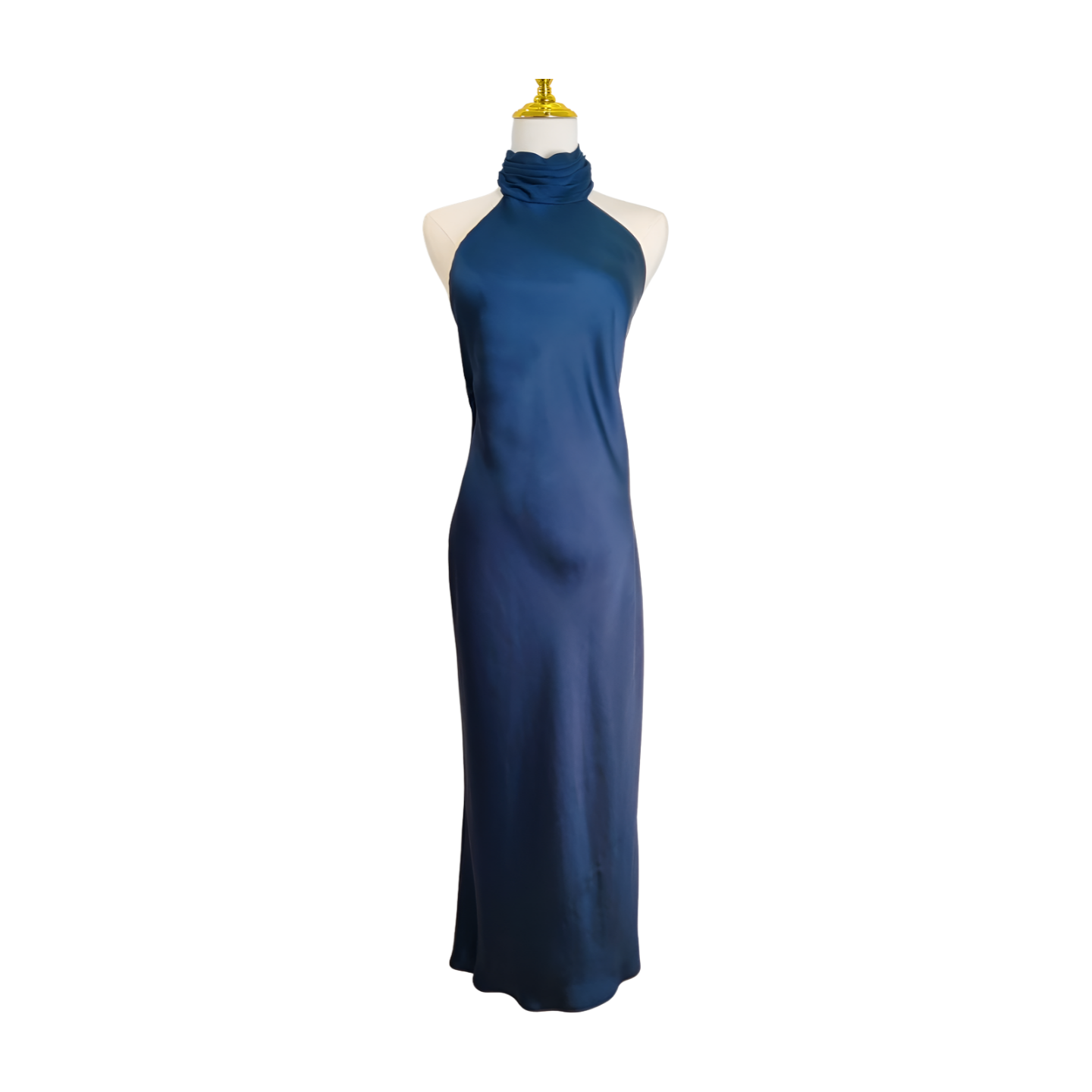 Ramy Brook Satin Halter Dress