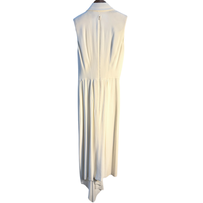 Alexander McQueen White Drape Dress
