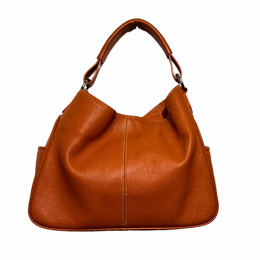 Tod's Orange Leather Purse