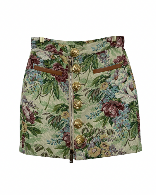 DSquared2 Tapestry Mini Skirt